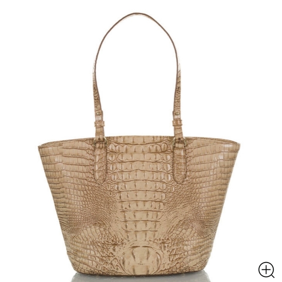 Brahmin Sand Melbourne Ridgemont Medium Bowie NWT - Picture 2 of 5